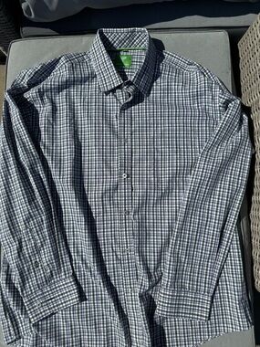 Forsyth of Canada XL Men's Classic Check Button-Down Shirt